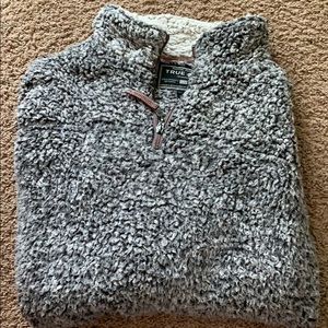 Gray True Grit Pullover